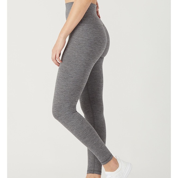 Glyder Pants - Glyder Pure Super Soft Legging Heather Grey XS